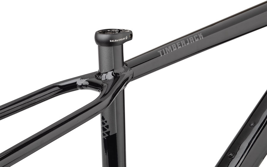Salsa Timberjack Frame - 29/27.5" Aluminum Black Medium