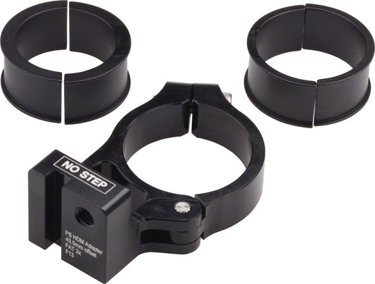 Problem Solvers Direct Mount Adaptor 43.5mm offset 100mm BB 34.9mm clamp w/shims 31.8/28.6
