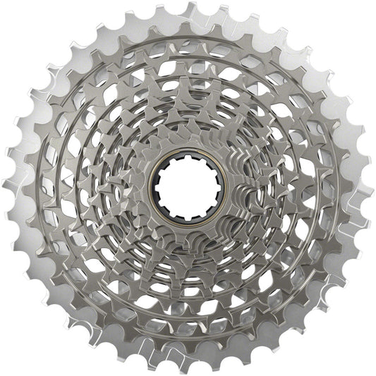 SRAM RED XG-1290 Cassette - 12-Speed 10-36t For XDR Driver Body Silver E1
