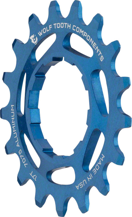 Wolf Tooth Single Speed Aluminum Cog - 17t Compatible with 3/32