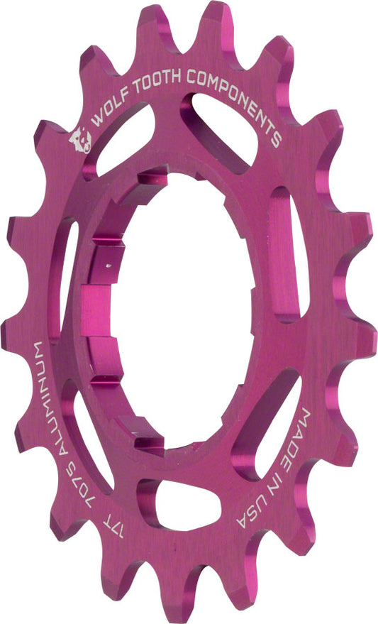 Wolf Tooth Single Speed Aluminum Cog - 17t Compatible 3/32