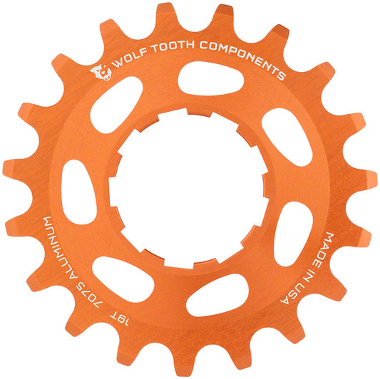 Wolf Tooth Single Speed Aluminum Cog - 19t Compatible 3/32