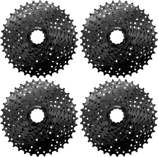 KMC REACT Cassette - 9-Speed 11-36t HG Driver Compatible Black 4 pk.