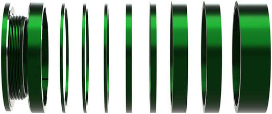 Wheels Manufacturing SOLO-HG Single Speed Conversion Kit - For HG Style Hubs Green