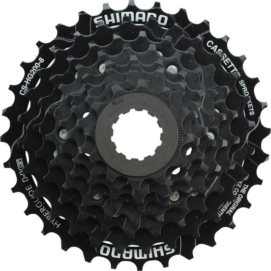 Shimano Tourney CS-HG200 Cassette - 8 Speed 12-32t Black