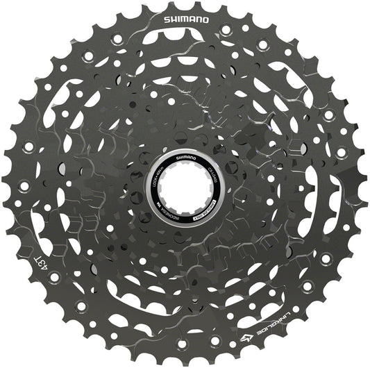 Shimano CUES CS-LG400-10 Cassette - 10 Speed 11-43t LINKGLIDE Black