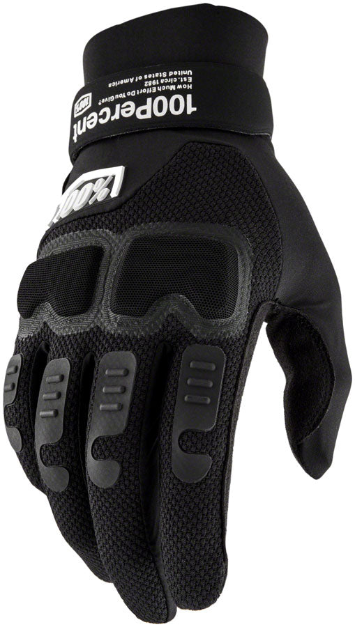 100% Langdale Gloves - Black 2X-Large