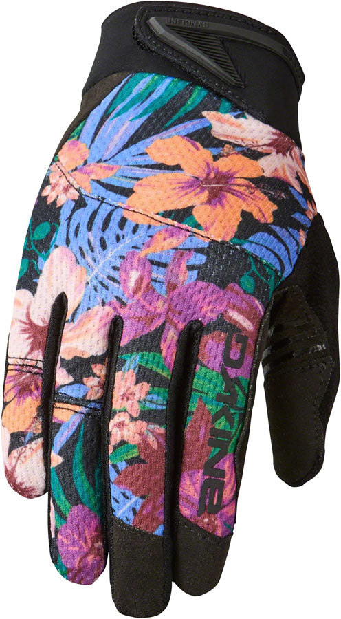 Dakine Syncline Gloves - Black/Tropical Full Finger Womens Medium