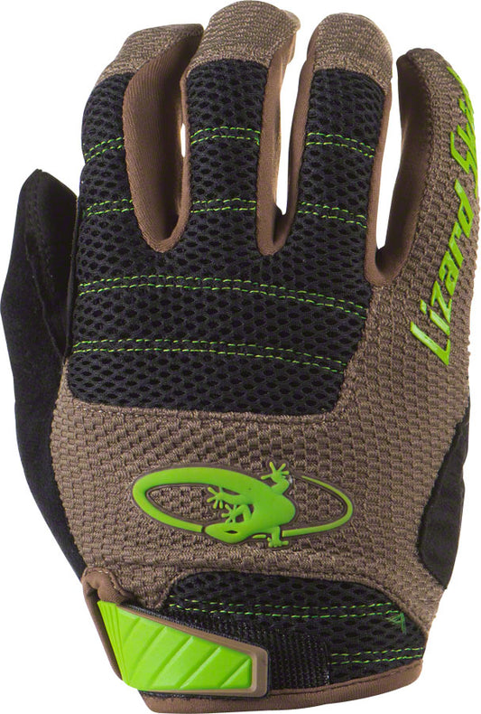 Lizard Skins Monitor AM Gloves - Olive/Jet Black Full Finger Medium