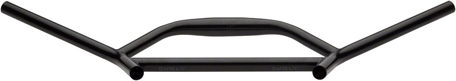 Surly Moloko Bar Handlebar - 31.8mm Clamp 735mm Width Flat Chromoly Black