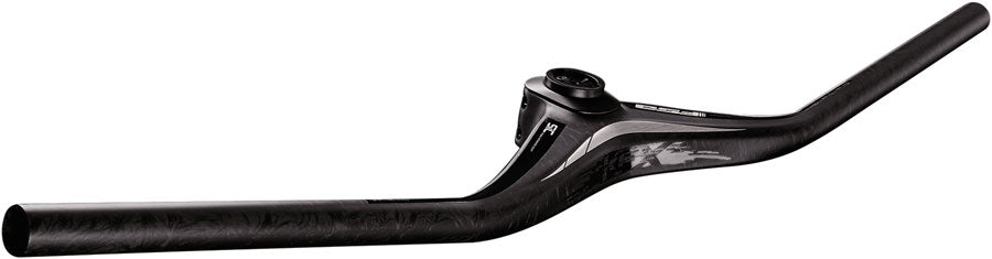 FSA KFX SiC ICR Integrated Handlebar 105mm Stem Length 780mm Width -12° Angle Internal Cable Routing – Carbon