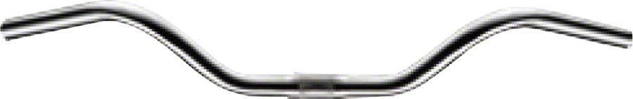 Zoom Cruiser Handlebar: 595mm Wide 66mm Rise 43 Degree Sweep 25.4 Diameter