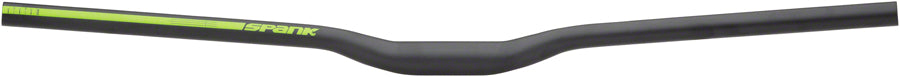 Spank Spoon 800 Handlebar - 31.8mm Clamp 800mm 20mm Rise Black/Green