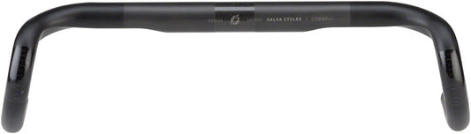 Salsa Cowbell Carbon Drop Handlebar - 31.8mm Clamp 42cm Width Carbon Black