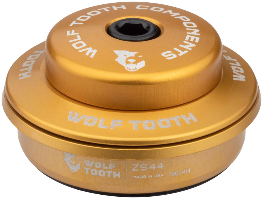 Wolf Tooth Premium Headset -ZS44/28.6 Upper 6mm Gold