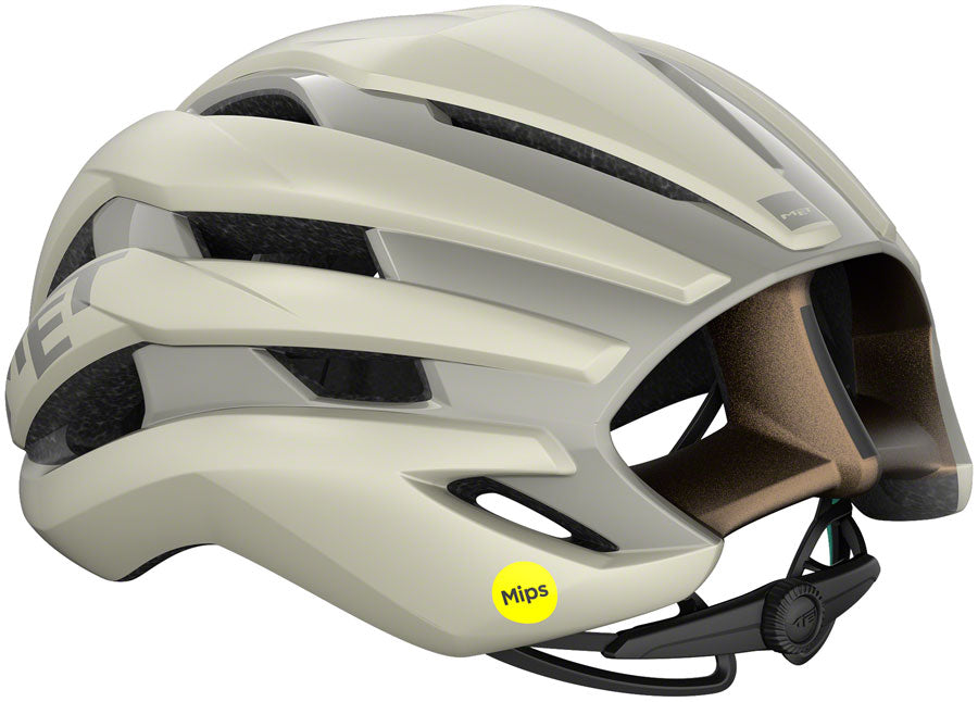 MET Trenta MIPS Helmet - Greige/Glossy Large