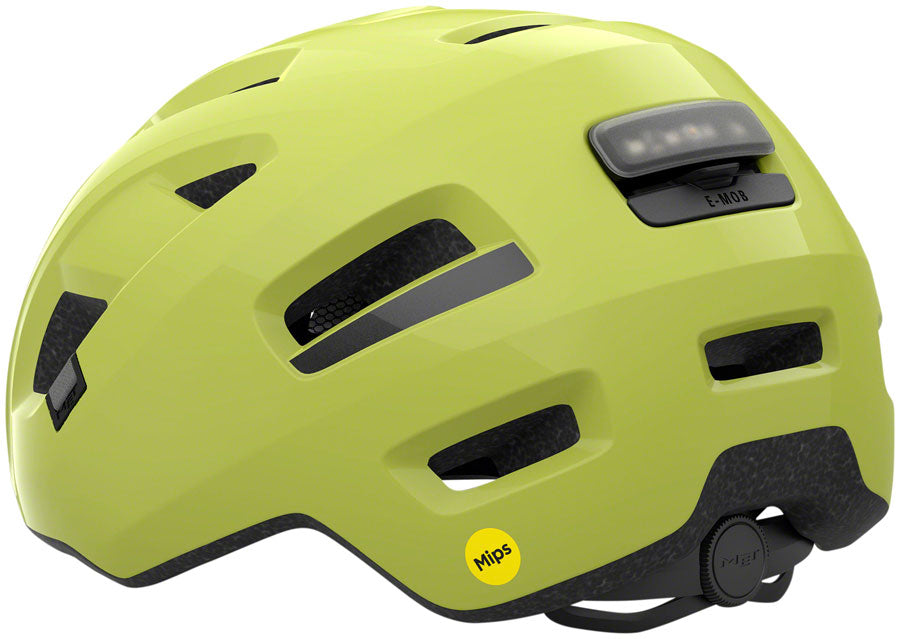 MET E-Mob MIPS Helmet - Lime Gloss Medium