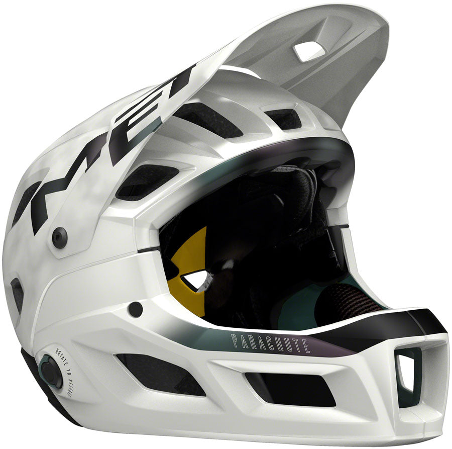 MET Parachute MCR Mips Helmet - White Iridescent Matte Small