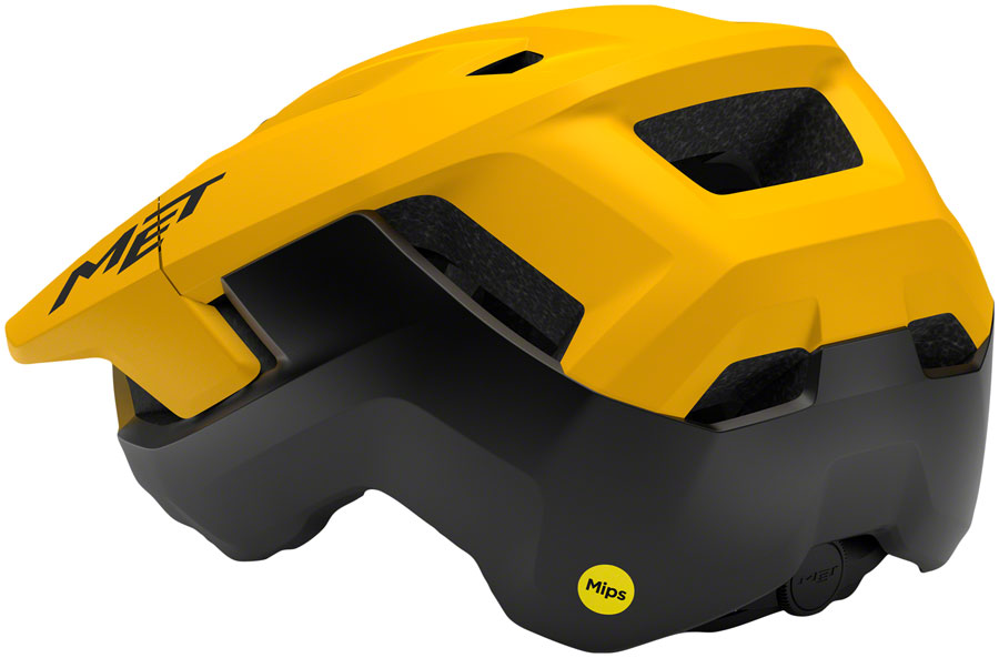 MET Terrae Mips Helmet - Burned Yellow Matte Small