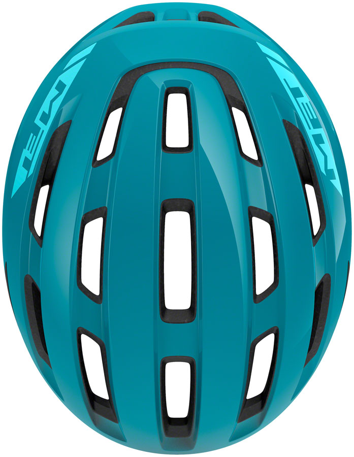 MET Miles Mips Helmet - Teal Glossy Large