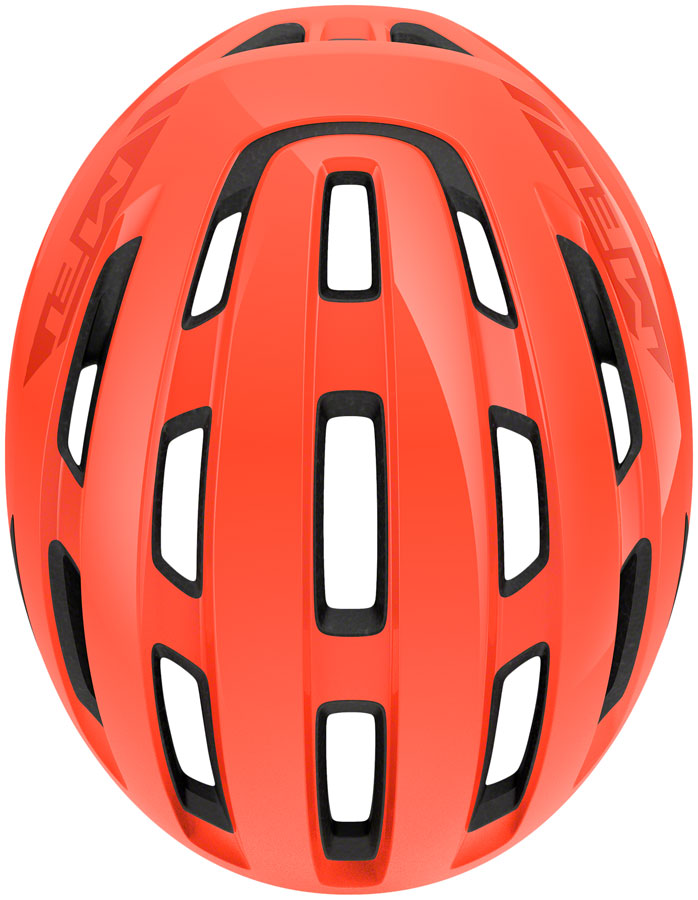 MET Miles Mips Helmet - Coral Glossy Medium