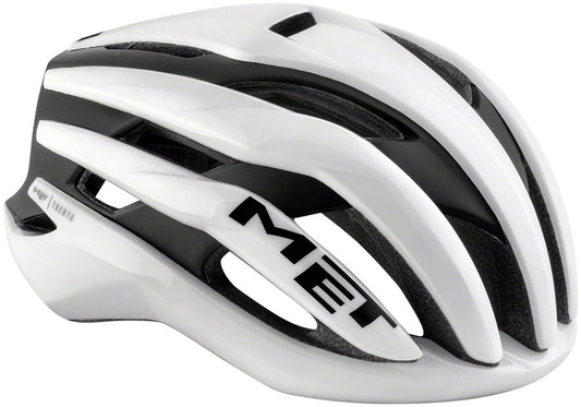 MET Trenta MIPS Helmet - White/Black Matte/Glossy Small
