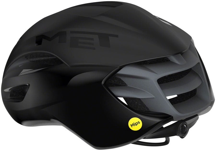 MET Manta MIPS Helmet - Black Matte/Glossy Medium