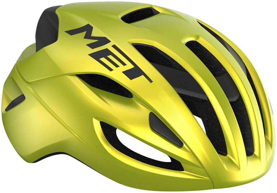 MET Rivale MIPS Helmet - Lime Yellow Metallic Glossy Large