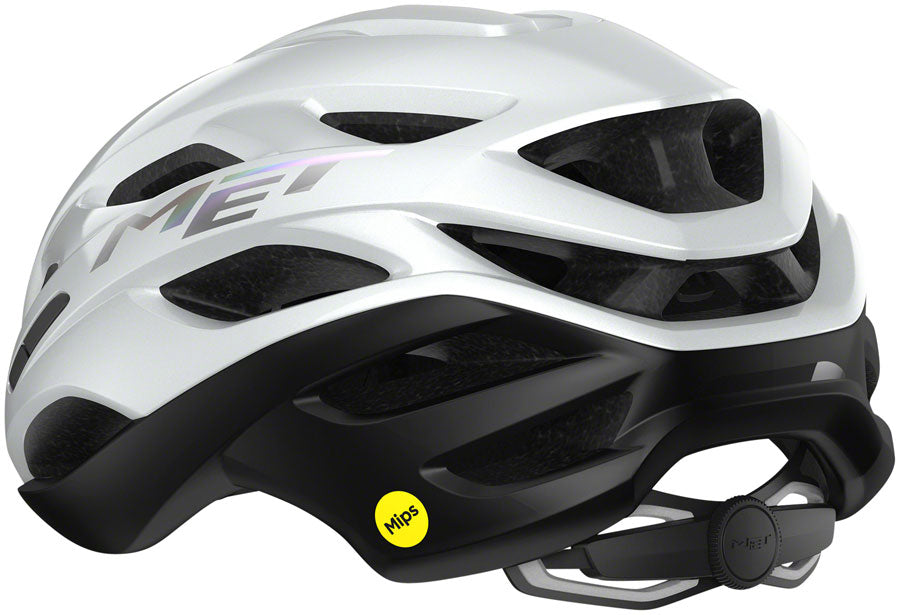 MET Estro MIPS Helmet - White Holographic Glossy Large