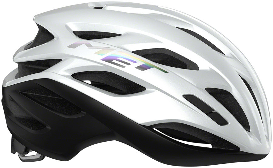 MET Estro MIPS Helmet - White Holographic Glossy Small