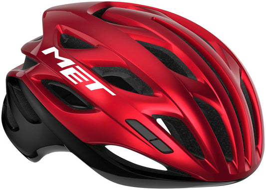 MET Estro MIPS Helmet - Red/Black Metallic Glossy Large