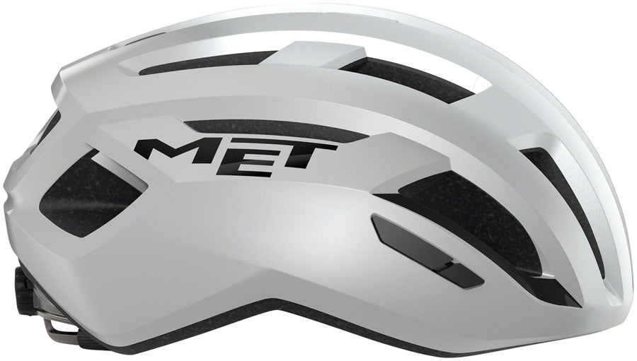 MET Vinci MIPS Helmet - White/Silver Matte Small