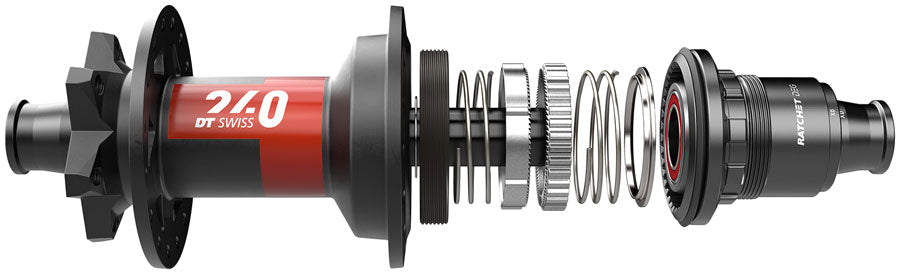 DT Swiss Ratchet DEG DF Anti-pedal Kickback System Upgrade Kit - 90t With Tool