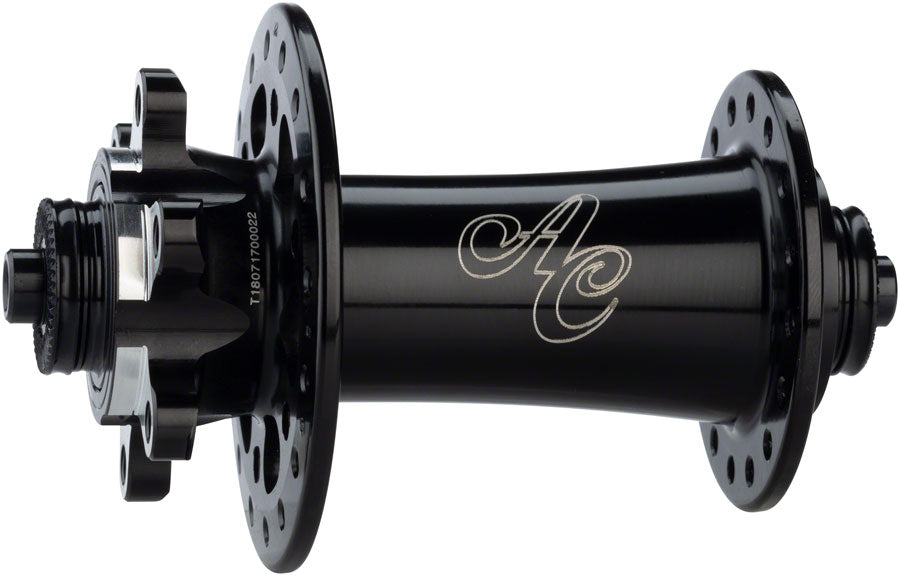 All-City Go-Devil Front Hub - 15/12/QR x 100mm 6-Bolt Black 32h