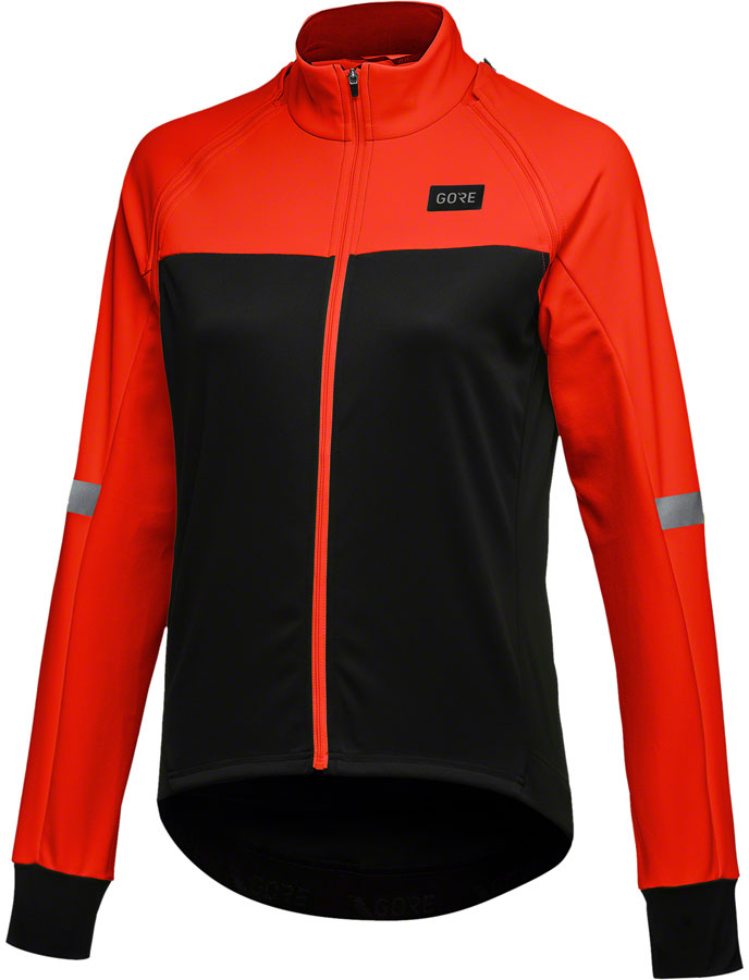 Gorewear Phantom Jacket - Black/Fireball Women's Small