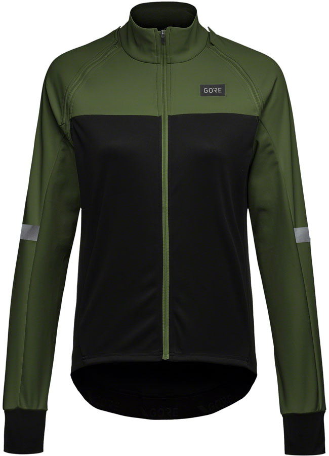 Gorewear Phantom Jacket - Black/Green Women's Small