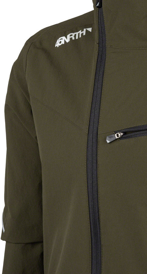 45NRTH 2024 Naughtvind Jacket - Men's Polar Pine 2X-Large