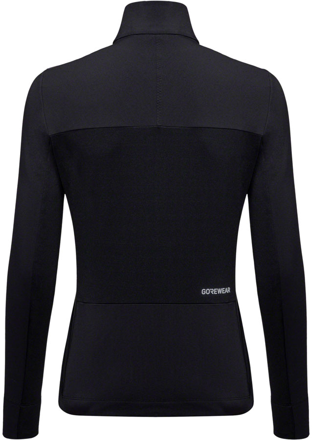 Gorewear Trail KPR Hybrid 1/2-Zip Jersey - Black Women's Large