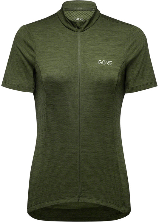 Gorewear C3 Jersey - Utility Green Women's Medium 8-10