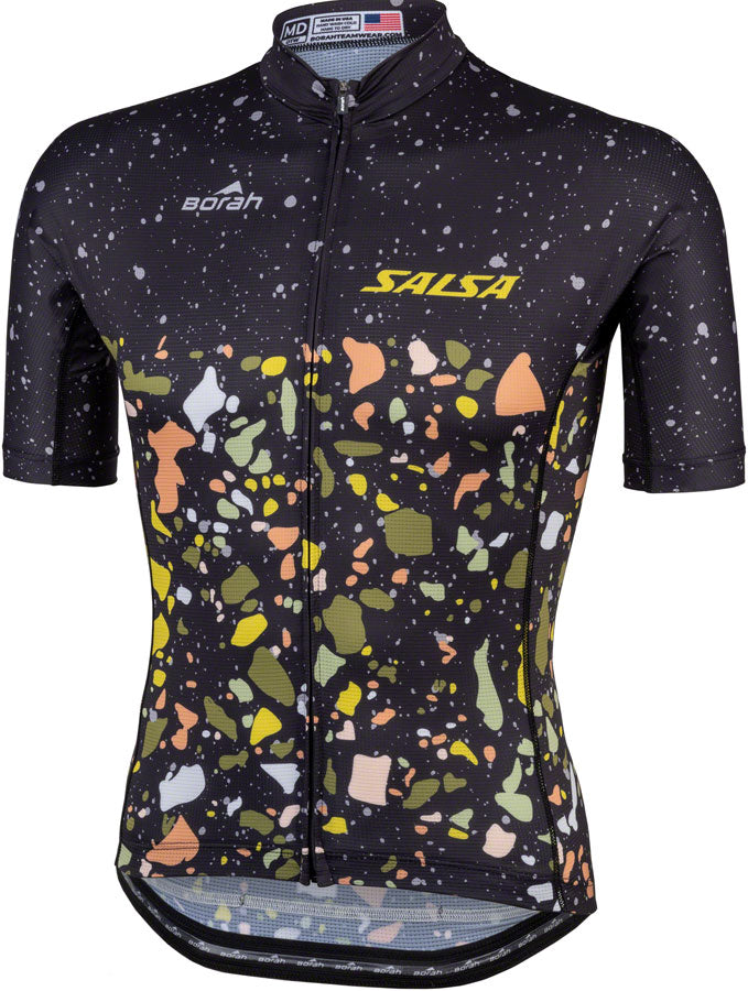 Salsa Men's Terrazzo Aero Jersey - Large Black