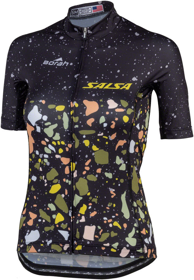 Salsa Women's Terrazzo Aero Jersey - X-Large Black
