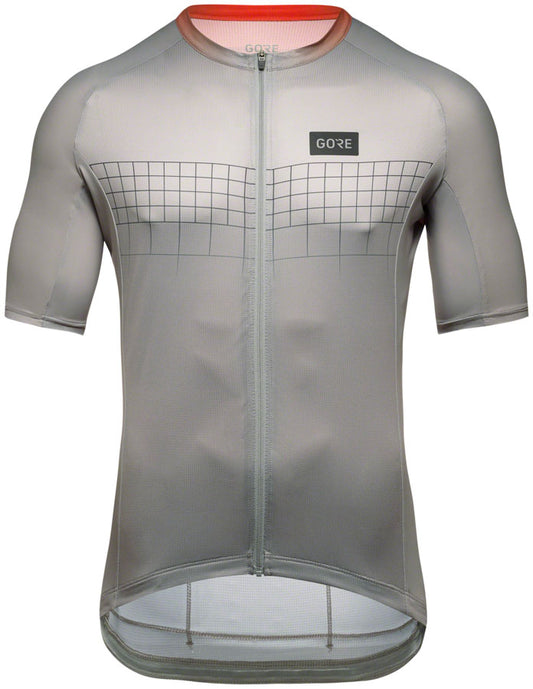 Gorewear Grid Fade Jersey 2.0 - Gray/Fire Women's Small