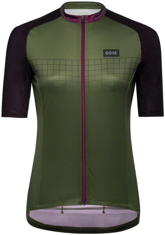 Gorewear Grid Fade Jersey 2.0 - Green/Purple Women's X-Small