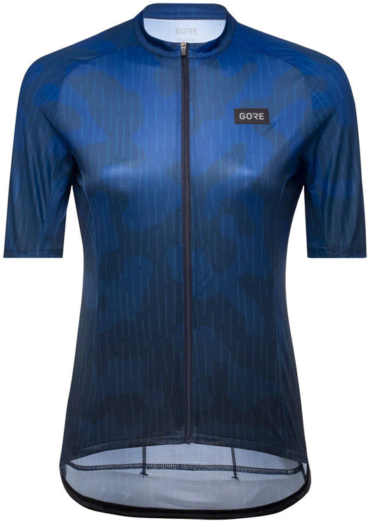 Gorewear Rain Camo Jersey - Women's Blue Large