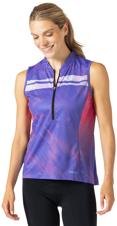 Terry Breakaway Mesh Sleeveless Jersey - LeMans Medium