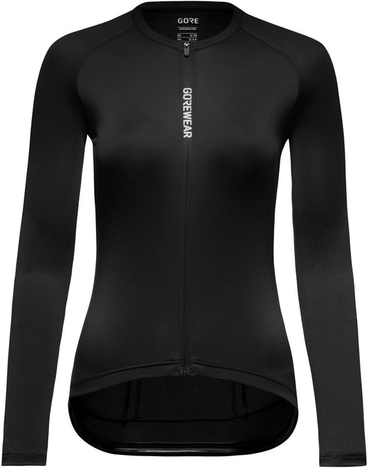 Gorewear Spinshift Long Sleeve Jersey - Black Women's Medium/8/10