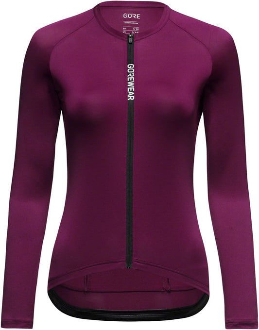Gorewear Spinshift Long Sleeve Jersey - Purple Women's Small/4-6