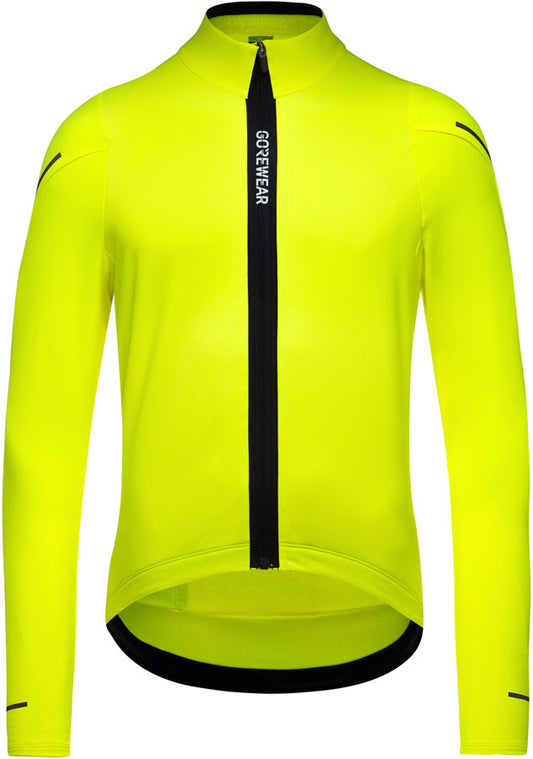 Gorewear Spinshift Thermo Long Sleeve Jersey - Yellow Men's Medium/Large