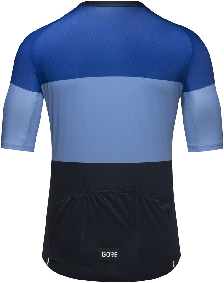 Gorewear Spirit Stripes Jersey - Ultramarine Blue/Scrub Bluee Men's Large
