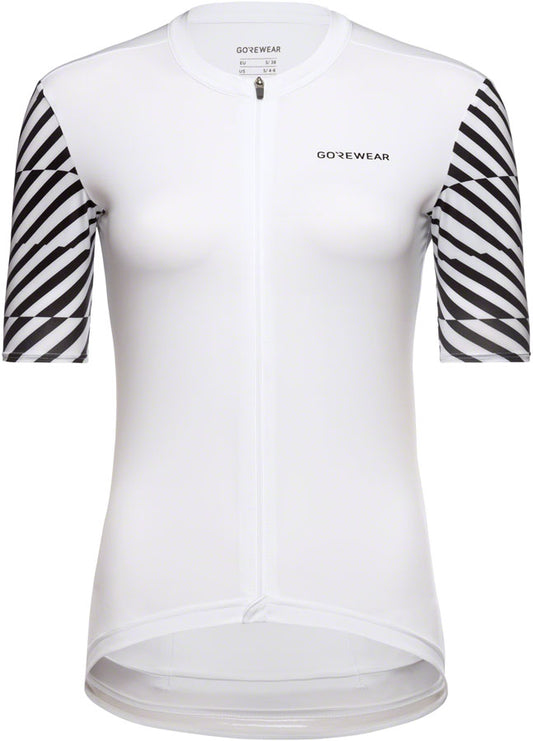 Gorewear Swiftride Optical Jersey - White/Black Women's Large